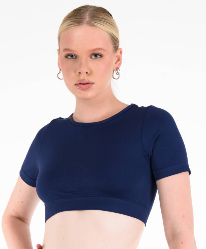 Core Sporcu Seamless Bralet - Lacivert - 3
