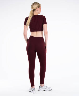 Core Sporcu Seamless Bralet - Bordo