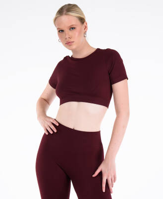 Core Sporcu Seamless Bralet - Bordo - 3