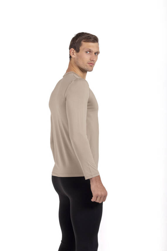 Mikro Patch SW-shirt UV korumalı - Bej - 3