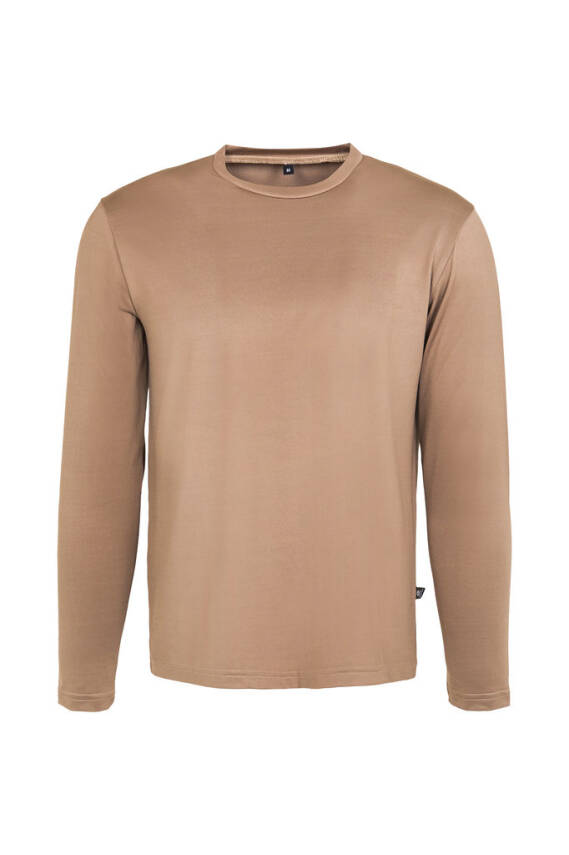 Mikro Patch SW-shirt UV korumalı - Bej - 5