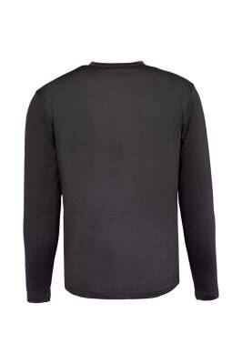 Mikro Patch SW-shirt UV korumalı - Siyah - 5