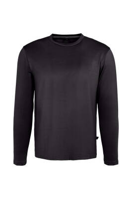 Mikro Patch SW-shirt UV korumalı - Siyah - 7