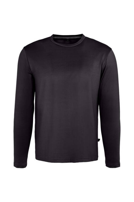 Mikro Patch SW-shirt UV korumalı - Siyah - 7