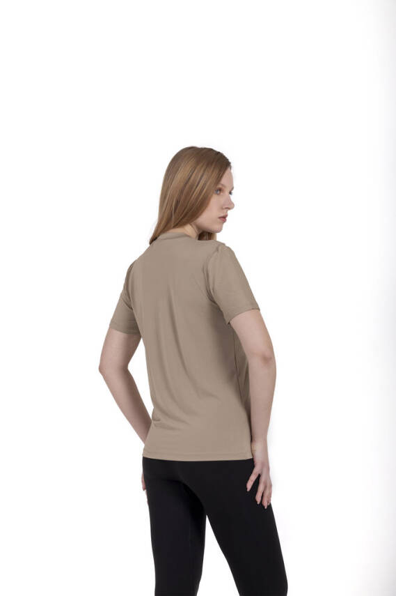Mikro Patch T-shirt UV korumalı - Bej - 6