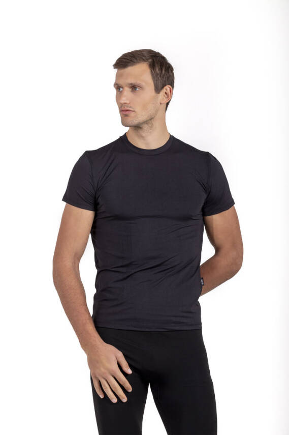 Mikro Patch T-shirt UV korumalı - Siyah - 1