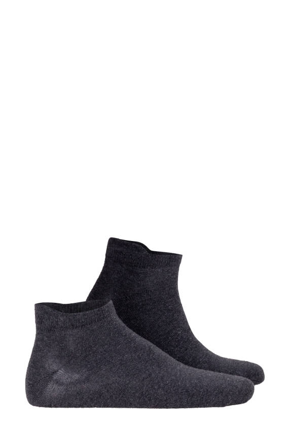 Bambu Patik Çorap - Antrasit - 1