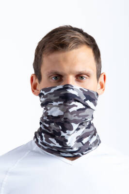 Oil Company Military Buff - Gri Kamuflaj (1)