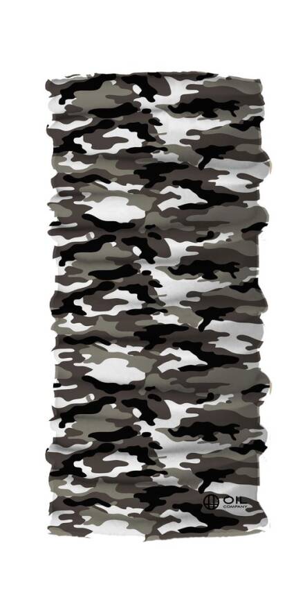 Oil Company Military Buff - Gri Kamuflaj - 3