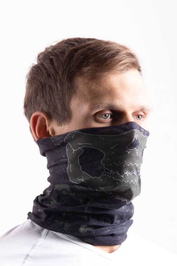 Military Buff - Multicam Siyah Kurukafa - 1