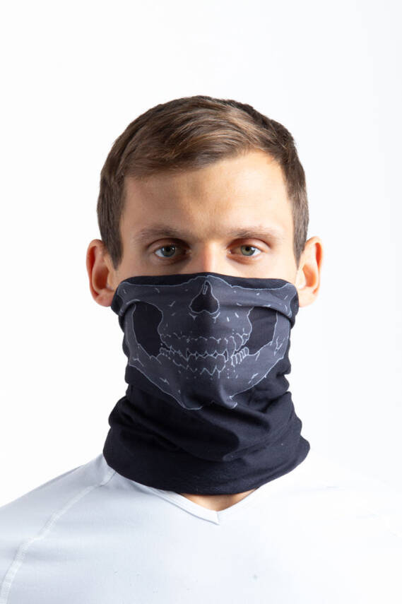 Oil Company Military Buff - Siyah Kurukafa - 2