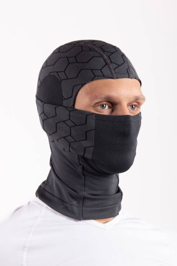 Termal Seamless Kar Maskesi - Antrasit - 1