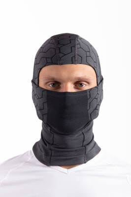 Termal Seamless Kar Maskesi - Antrasit (1)