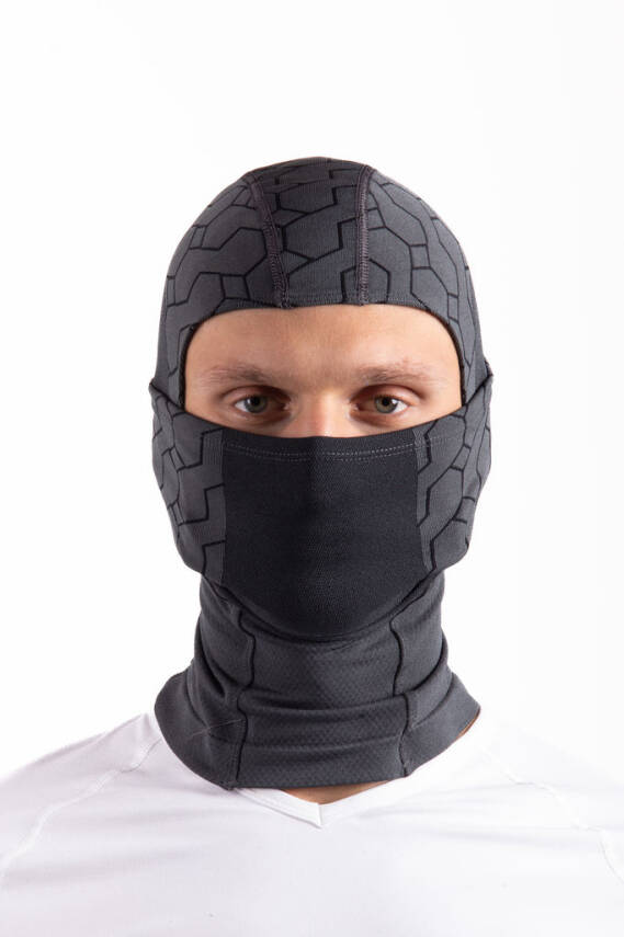 Termal Seamless Kar Maskesi - Antrasit - 2