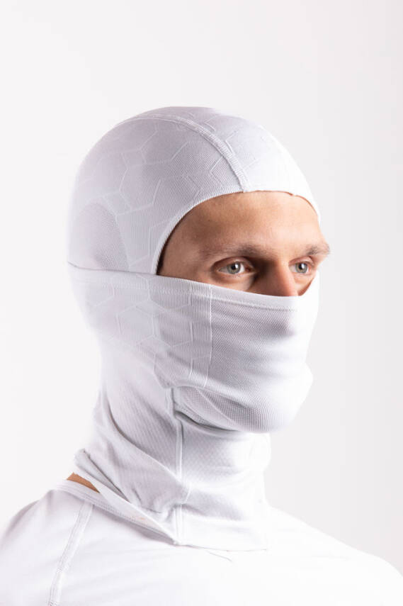 Termal Seamless Kar Maskesi - Beyaz - 1