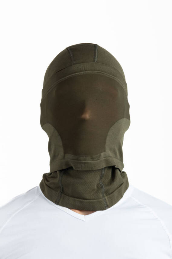 Termal Seamless Kar Maskesi PRO - Haki - 4