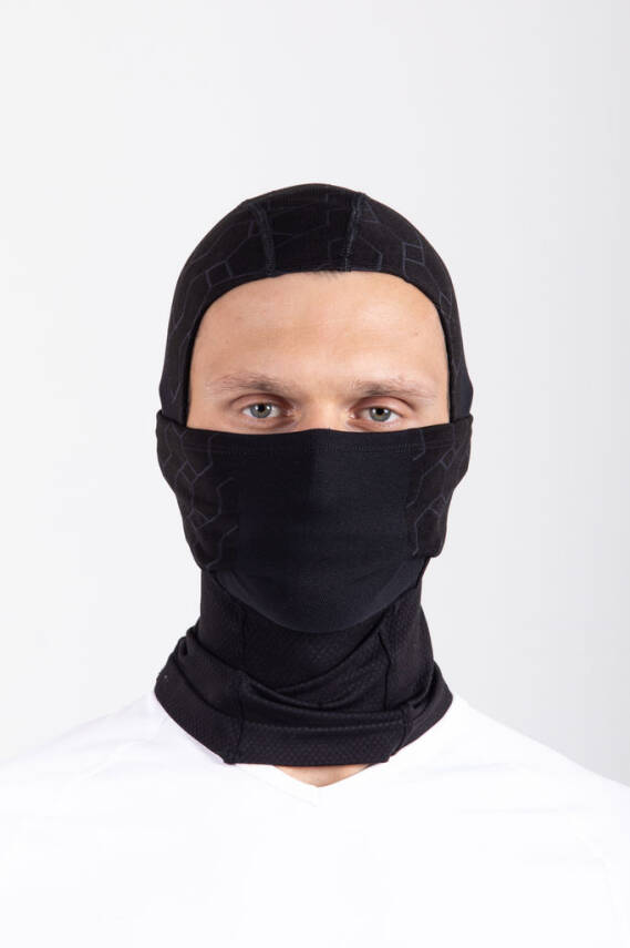 Termal Seamless Kar Maskesi - Siyah - 2