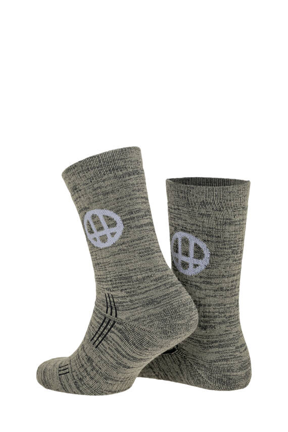 Termal Yün Çorab BUU - Haki - 4