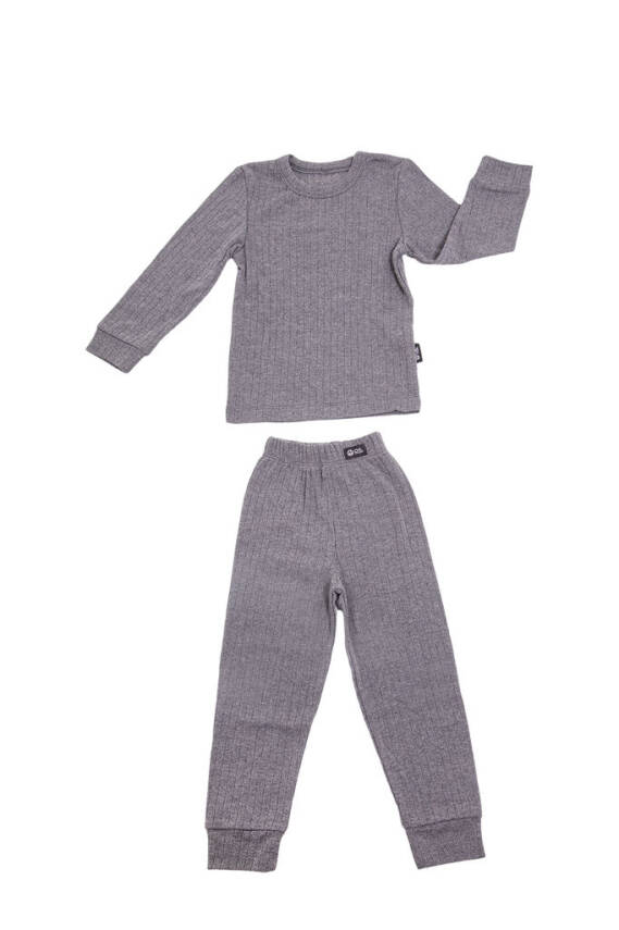 Termal Çocuk İçlik Soft Set I. Seviye - Antrasit - 2
