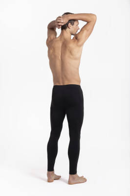 Termal İçlik Alt Tayt Seamless Polipropilen - Siyah - 3