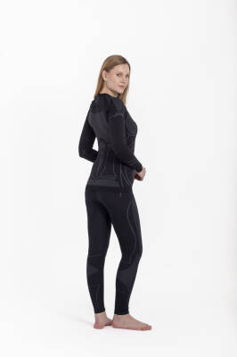 Termal İçlik Üst Seamless III. Seviye - Siyah - 4