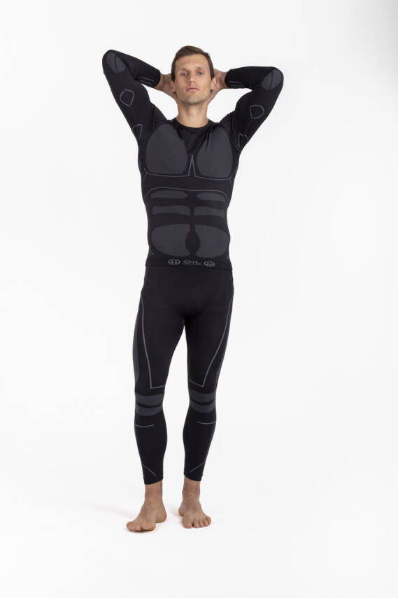 Termal İçlik Üst Seamless III. Seviye - Siyah - 8