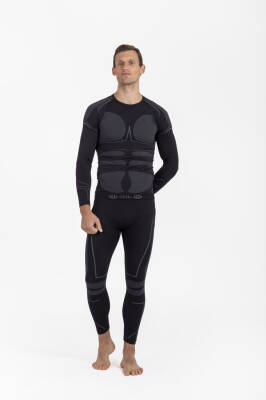 Termal İçlik Üst Seamless III. Seviye - Siyah - 10