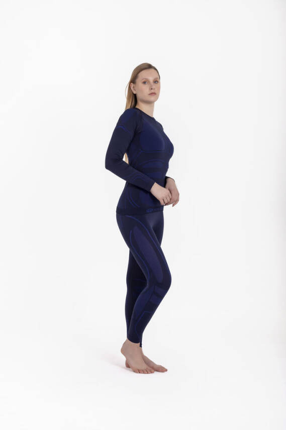 Termal İçlik Üst Seamless III. Seviye - Lacivert - 2