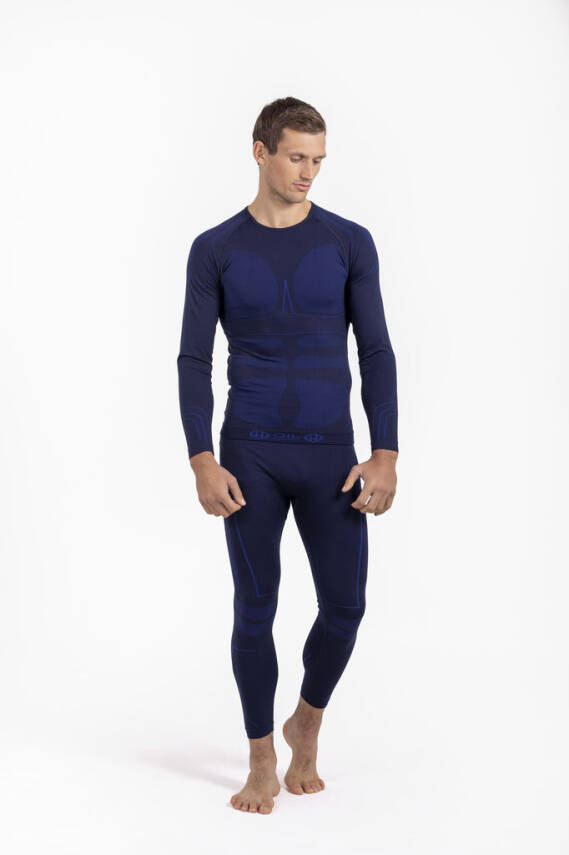 Termal İçlik Üst Seamless III. Seviye - Lacivert - 5