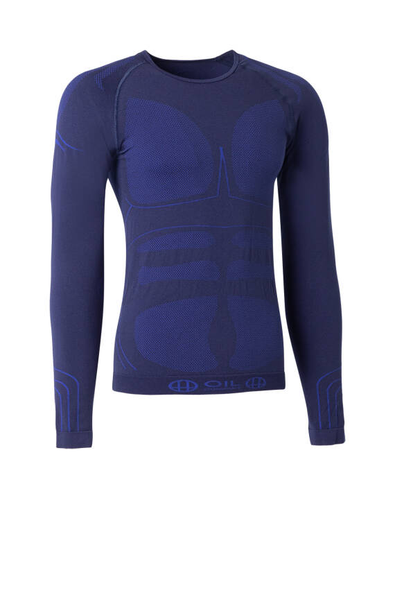 Termal İçlik Üst Seamless III. Seviye - Lacivert - 9