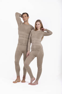 Termal İçlik Üst Seamless III. Seviye - Bej