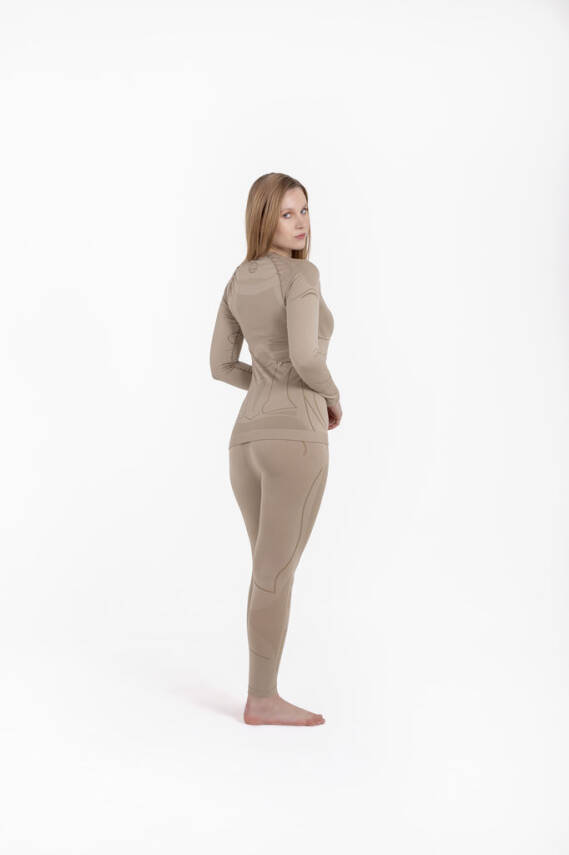 Termal İçlik Üst Seamless III. Seviye - Bej - 3