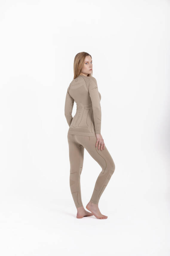 Termal İçlik Üst Seamless III. Seviye - Bej - 5