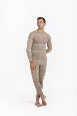 Termal İçlik Üst Seamless III. Seviye - Bej - 4