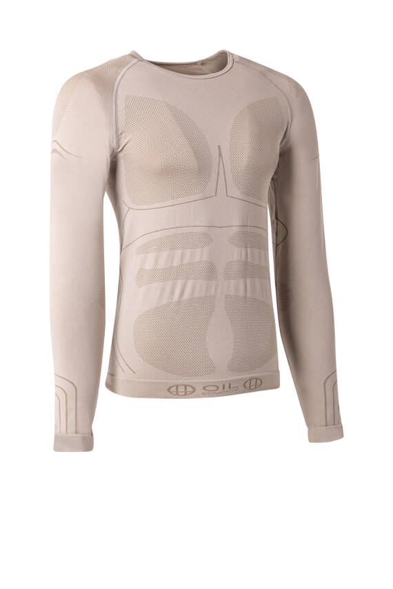 Termal İçlik Üst Seamless III. Seviye - Bej - 12