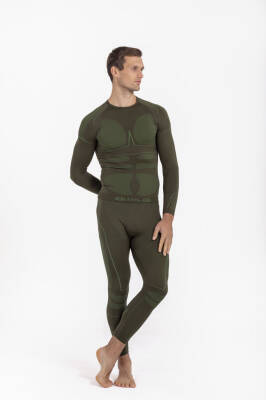 Termal İçlik Üst Seamless III. Seviye - Haki - 3