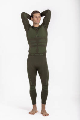 Termal İçlik Üst Seamless III. Seviye - Haki - 7