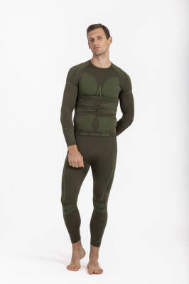 Termal İçlik Üst Seamless III. Seviye - Haki