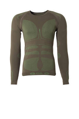 Termal İçlik Üst Seamless III. Seviye - Haki - 11