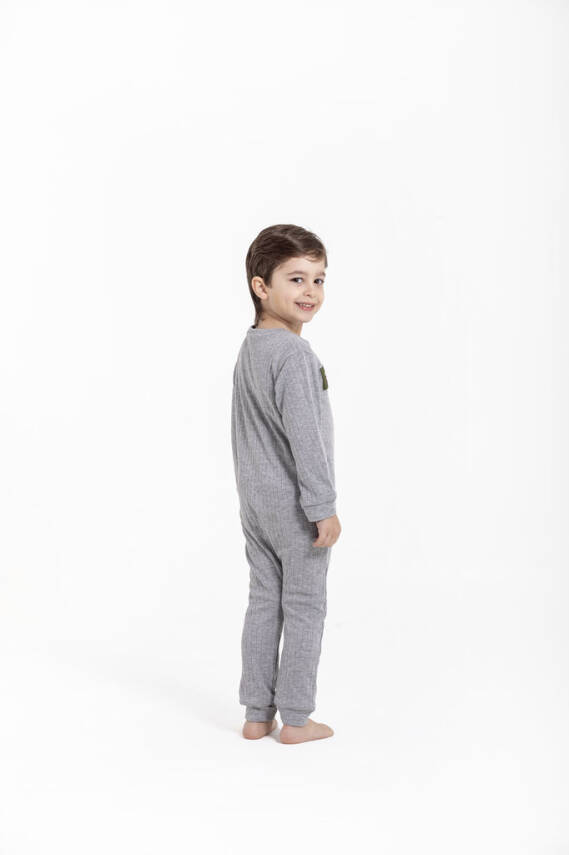 Termal İçlik Soft Tulum Set I. Seviye - Antrasit - 2