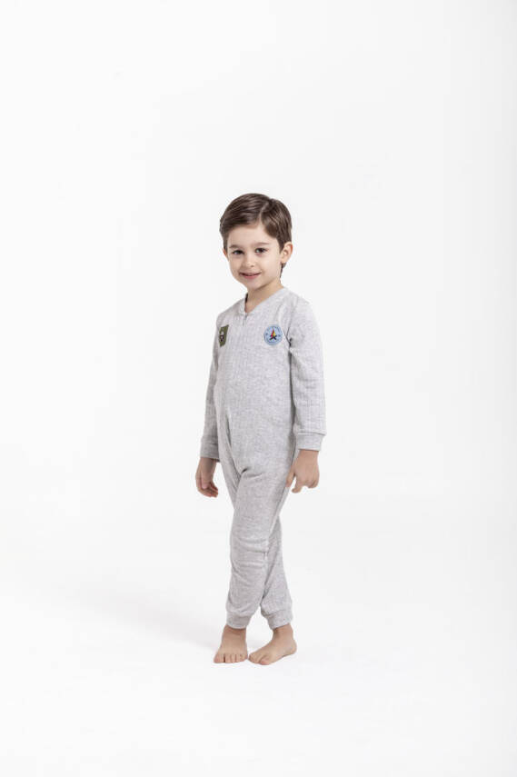 Termal İçlik Soft Tulum Set I. Seviye - Ekru - 3