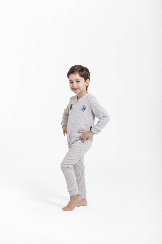 Termal İçlik Soft Tulum Set I. Seviye - Ekru - 1